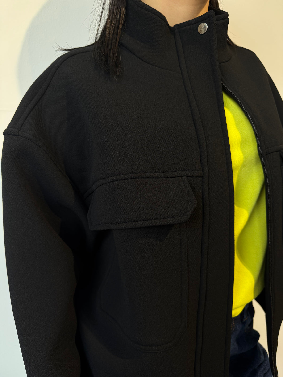 BOMBER TECNICO NERO