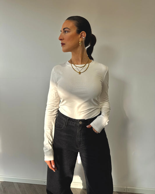 Tee cotone Bianca