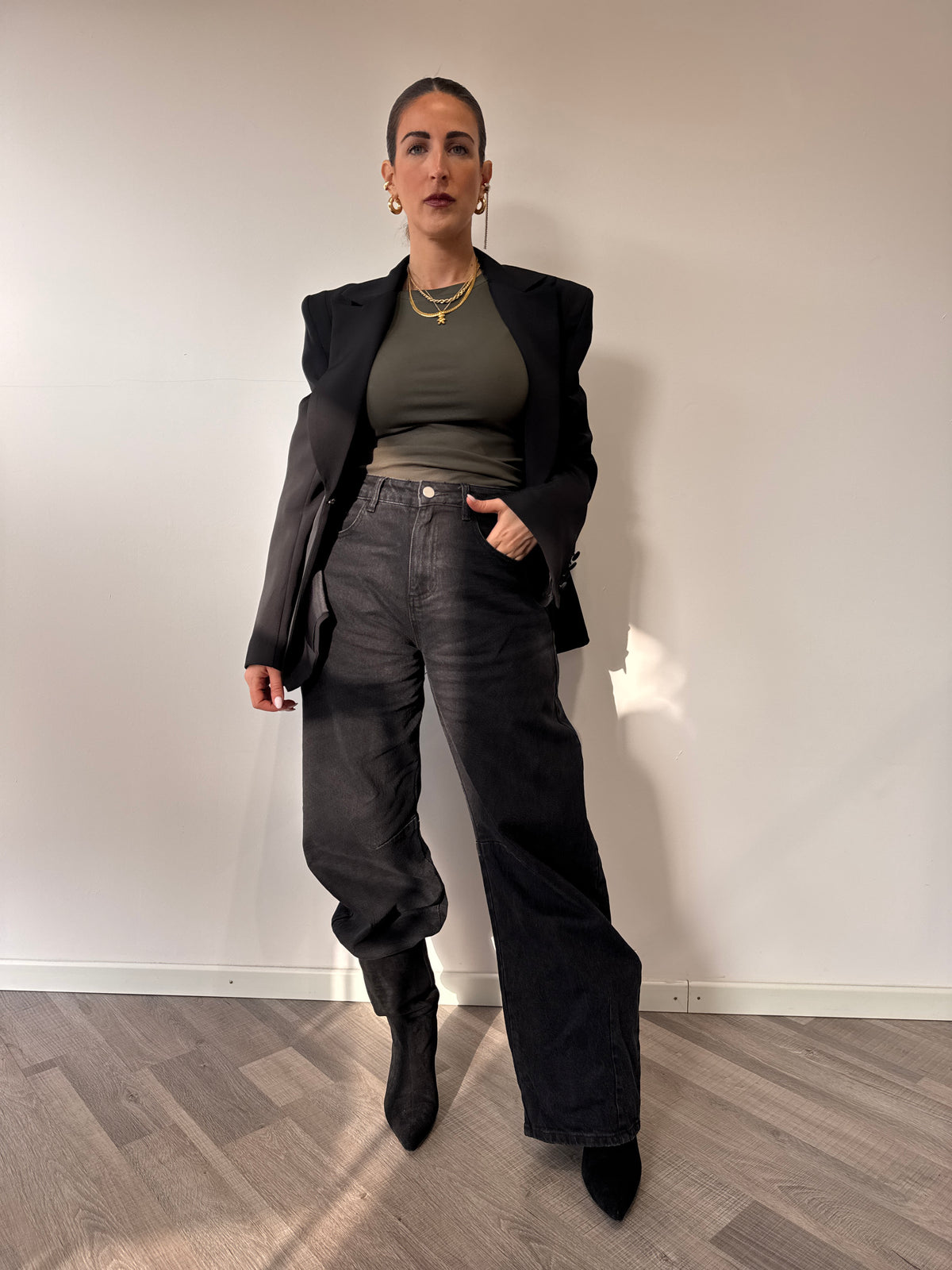 Jeans WideLeg black