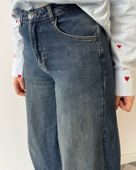 Jeans WideLeg BLU