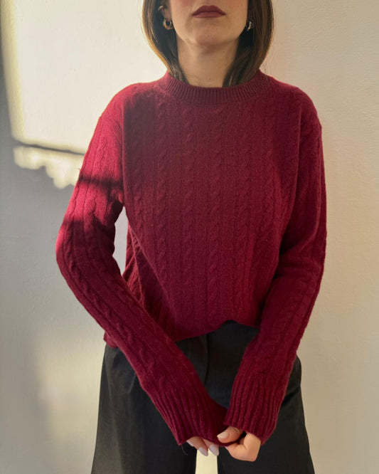 Maglione Bordeaux