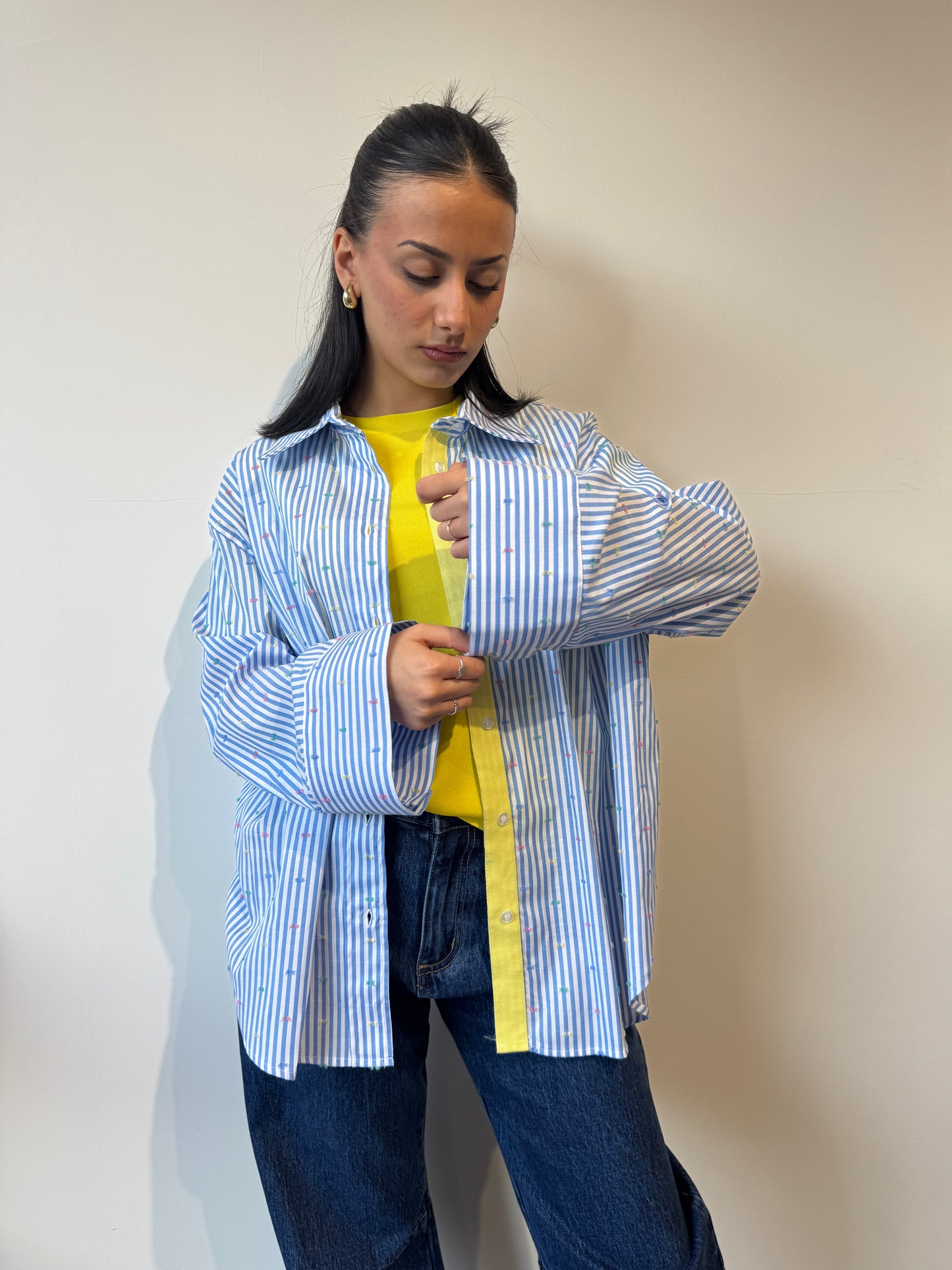 Camicia a righe Rainbow