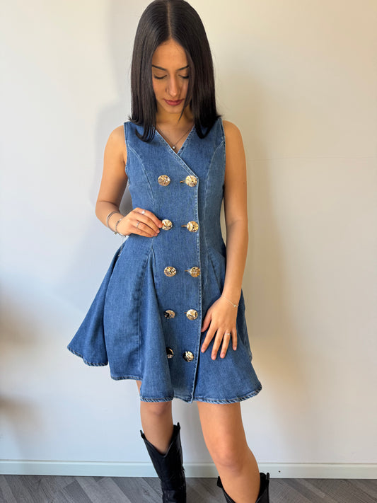 Abito Gold Denim
