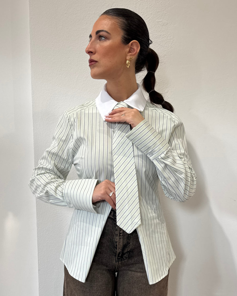 Camicia cravattino
