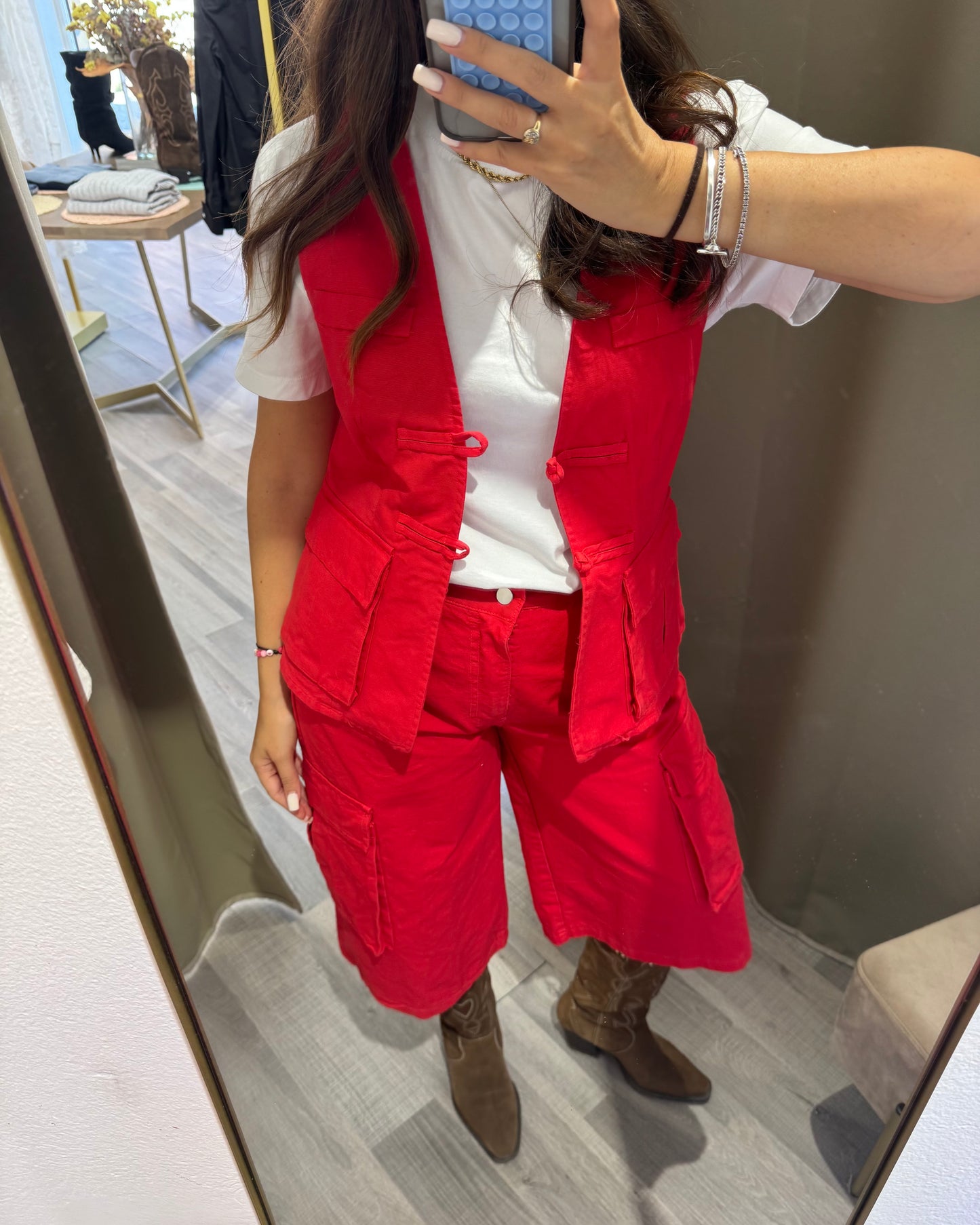 Gilet Alamar Rosso