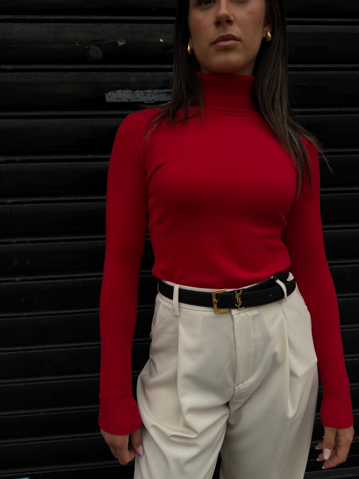 LUPETTO ROSSO IN LANA
