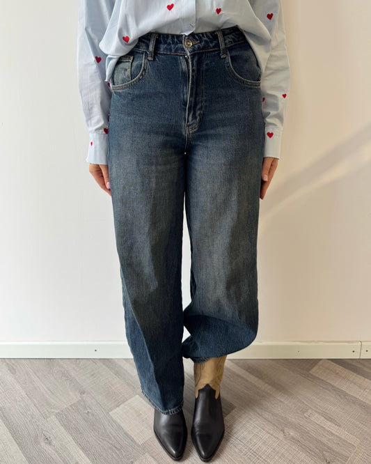 Jeans WideLeg BLU