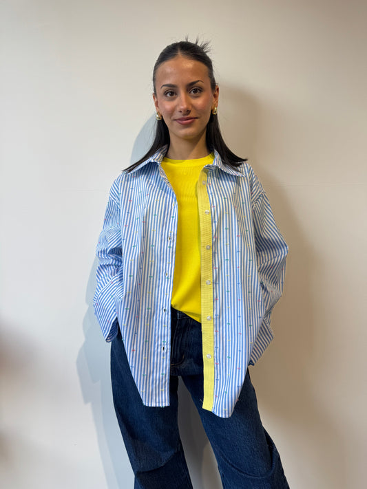 Camicia a righe Rainbow