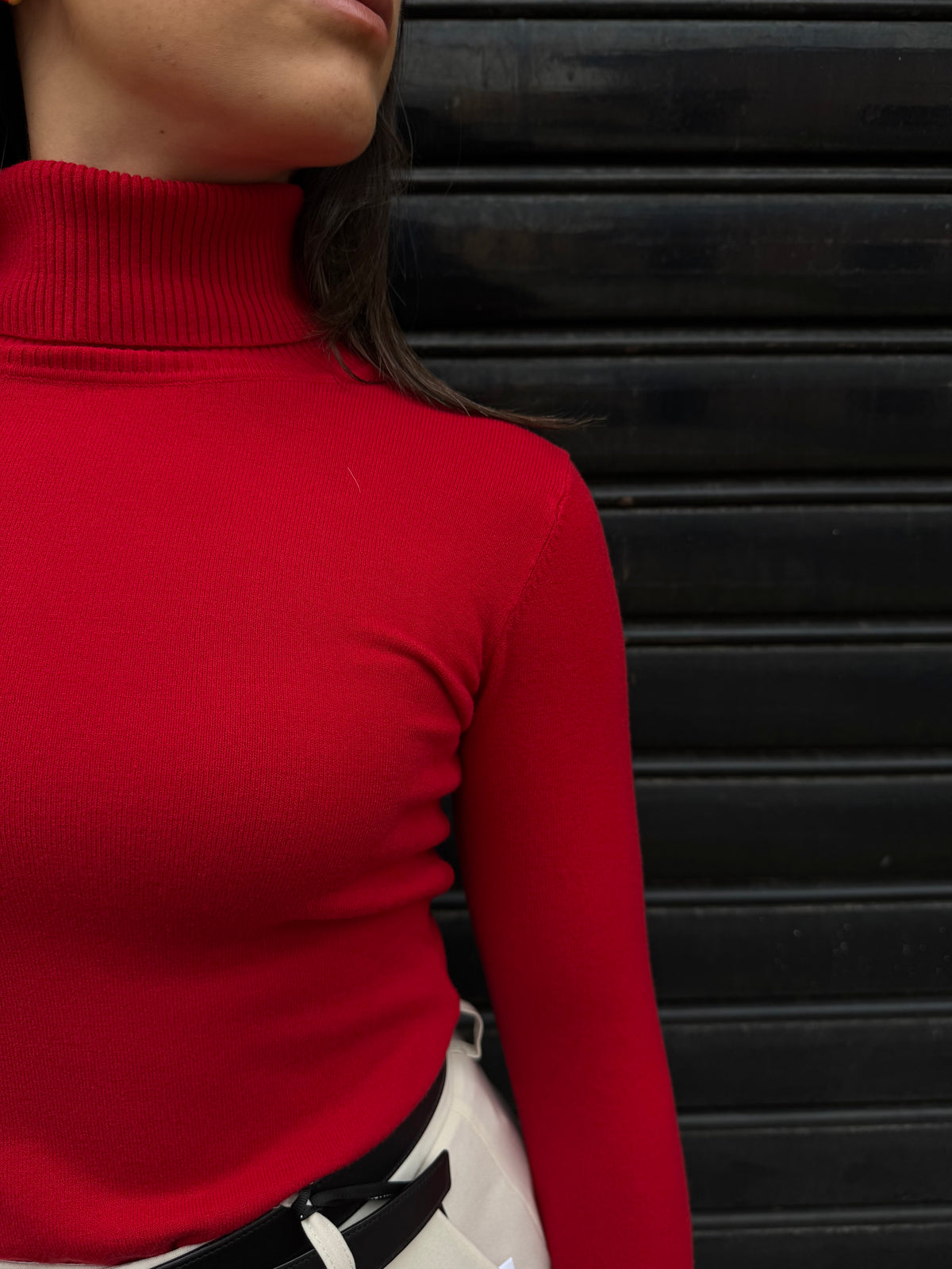 LUPETTO ROSSO IN LANA
