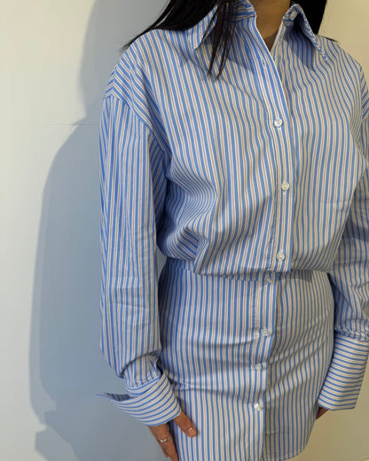 Abito camicia cotone