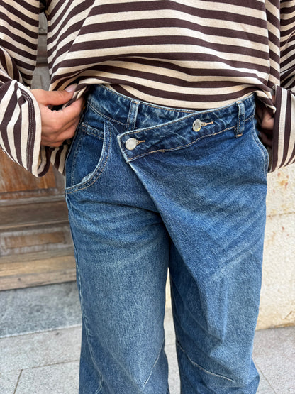 JEANS ASIM BLU