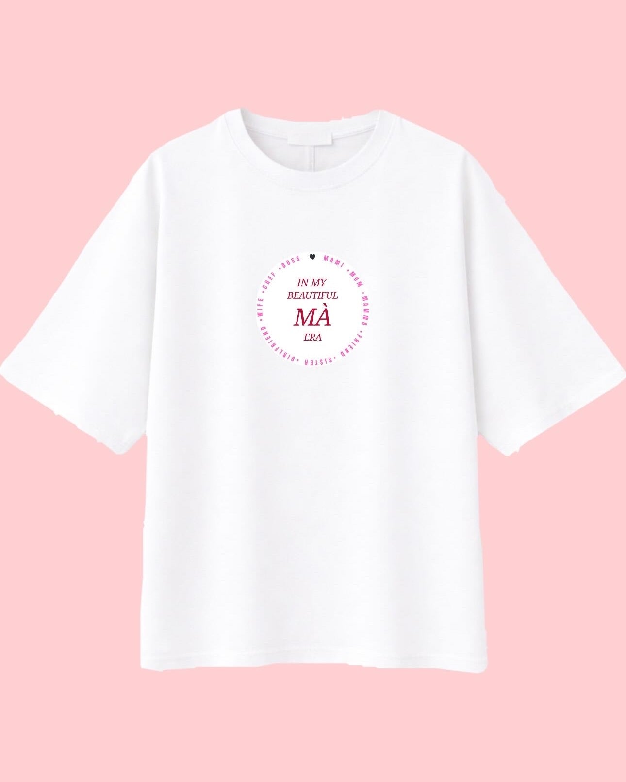 T-shirt MÀ pink/red