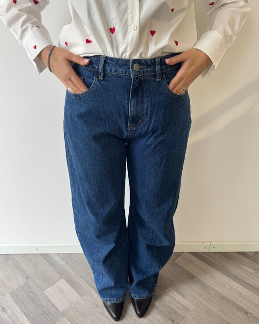 Jeans WideLeg blu