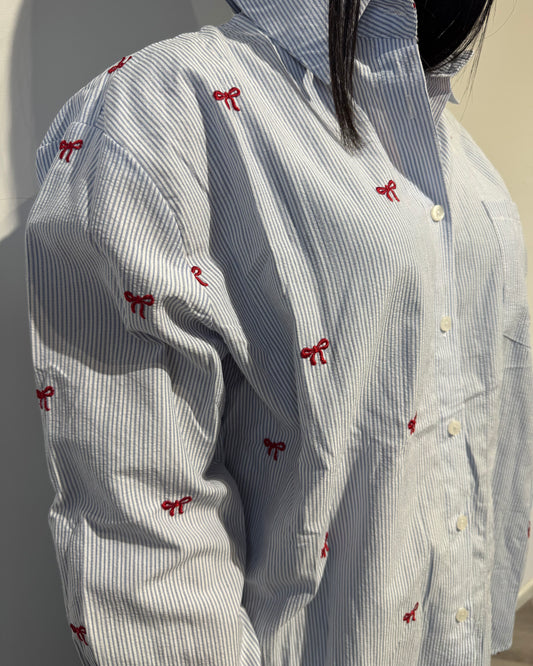 Camicia fiocchetto