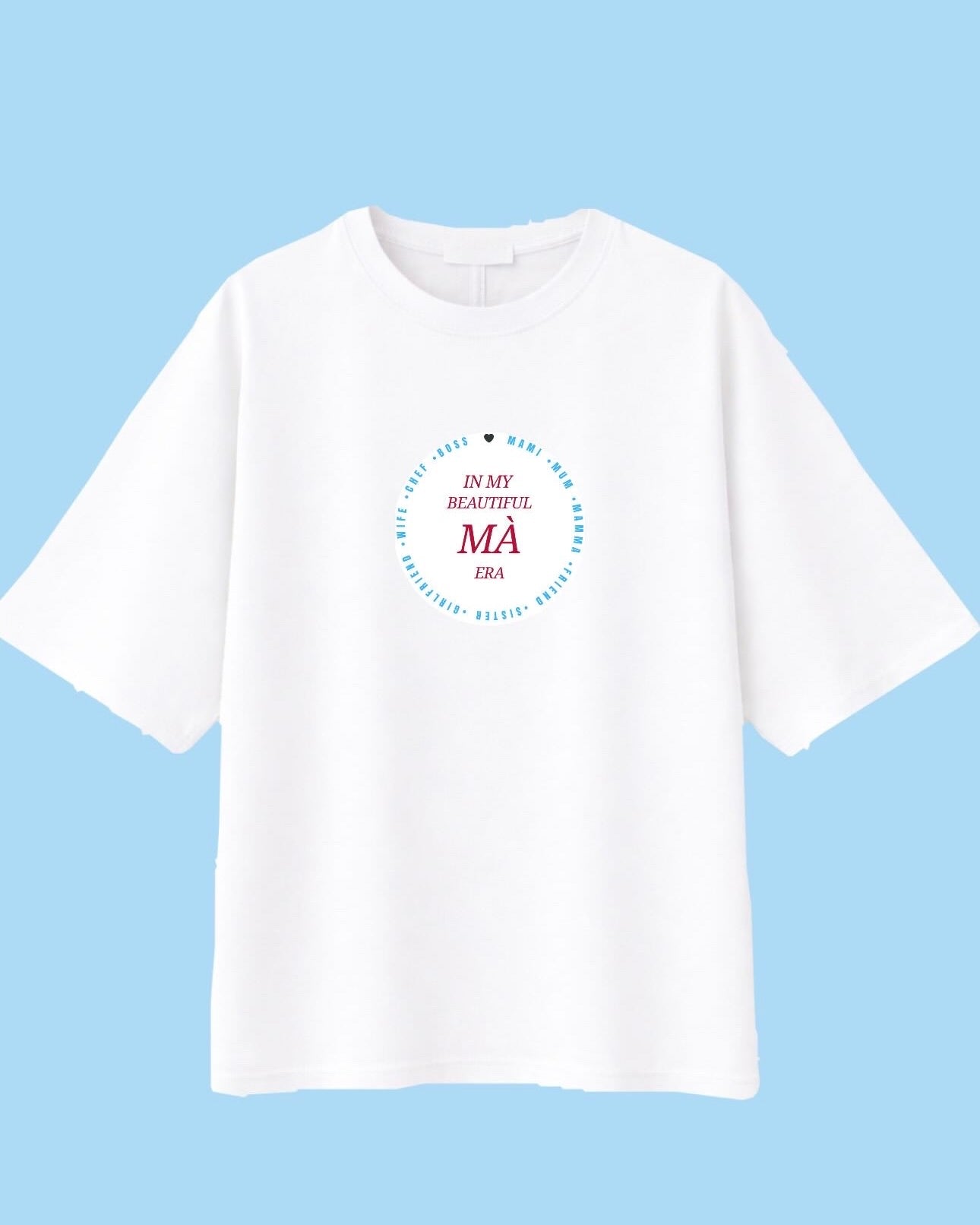 T-shirt MÀ blu/red