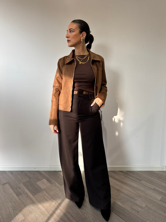 Pantalone boxer in pizzo