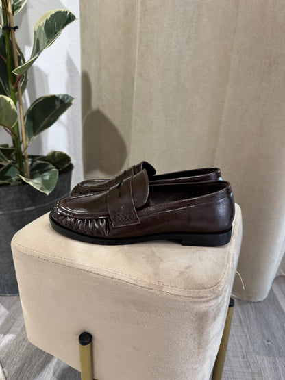 MOCASSINO LOREN MARRONE LUCIDO