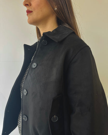 Bomber camoscio black