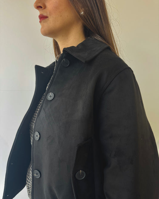 Bomber camoscio black