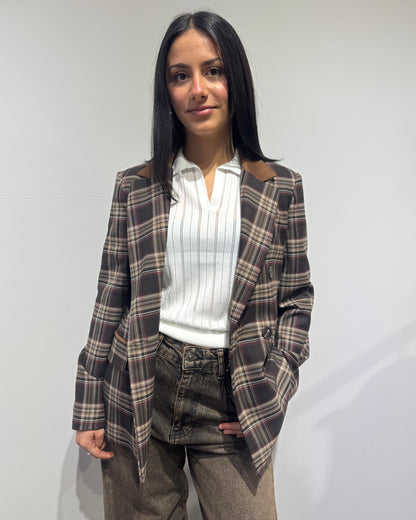Polo viscosa bianca