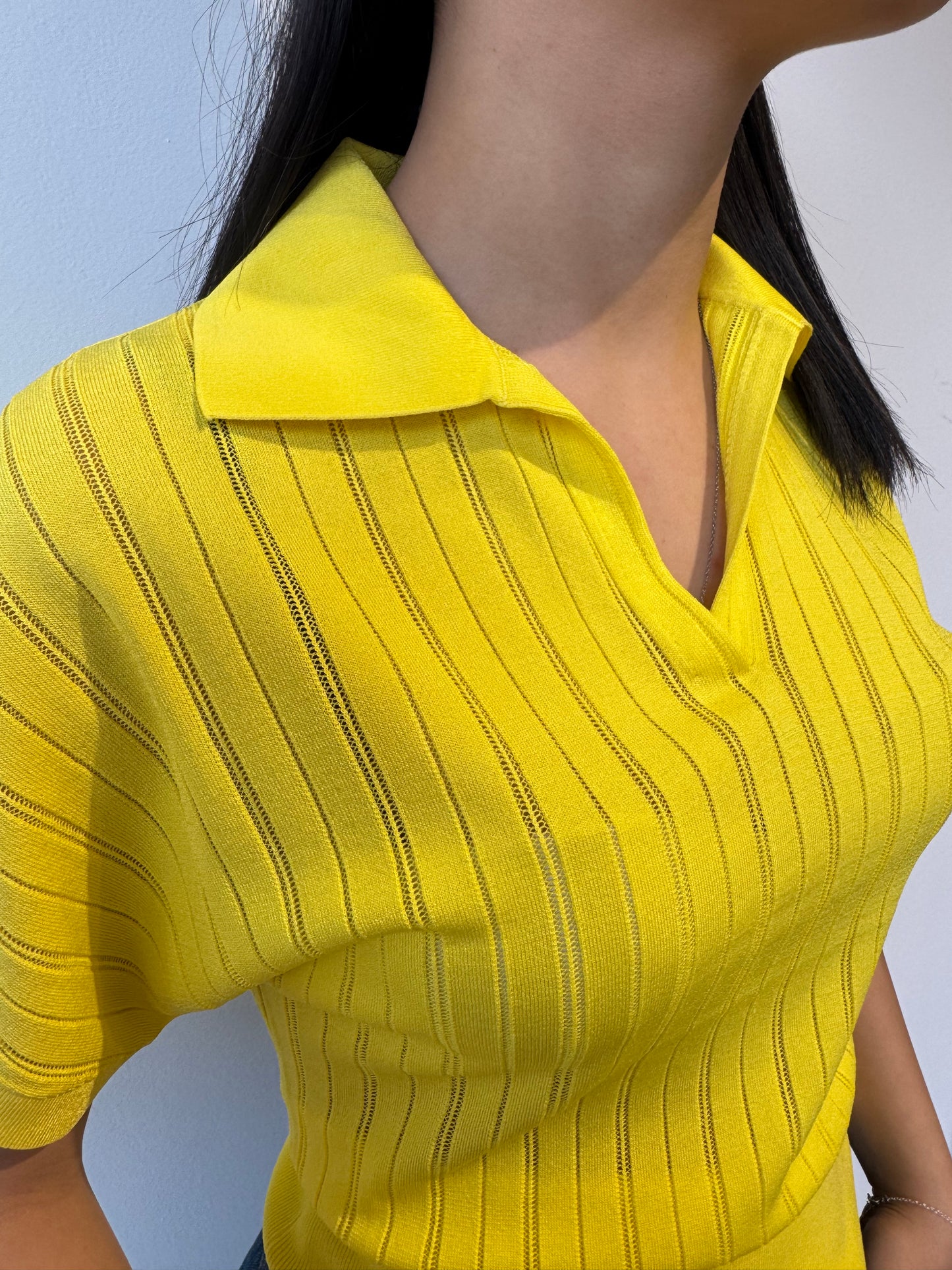 Polo viscosa yellow