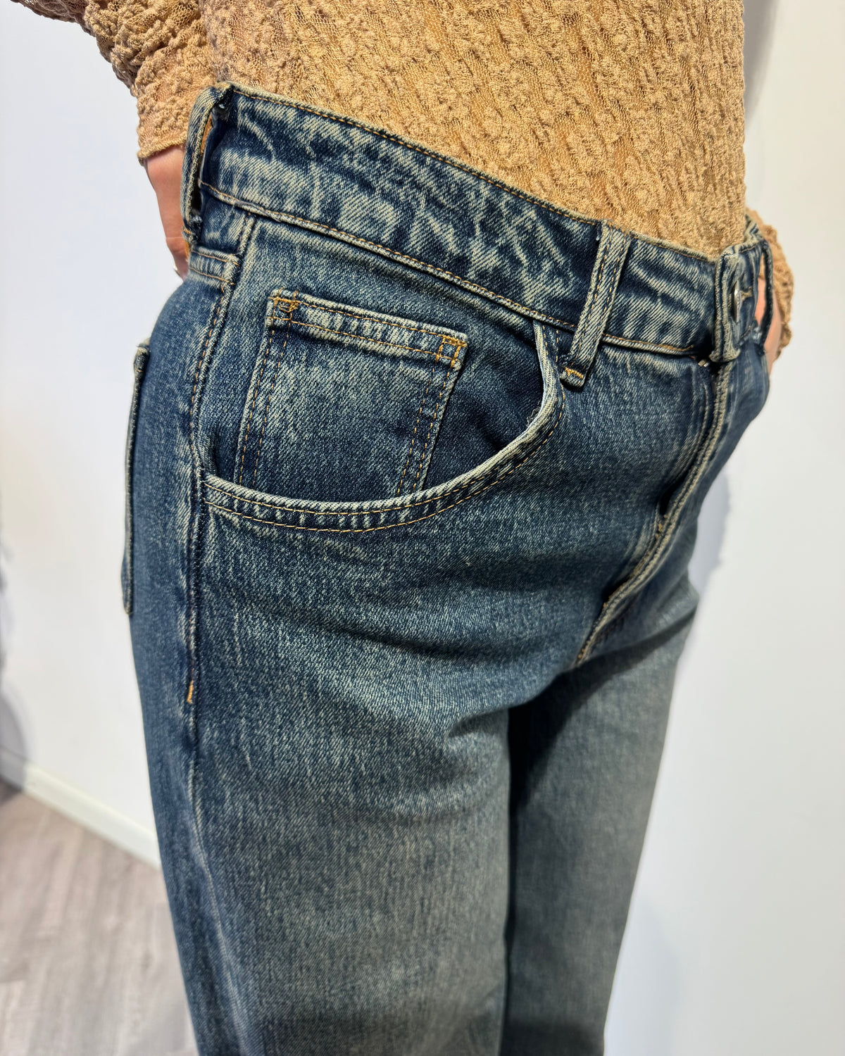 Jeans WideLeg BLU