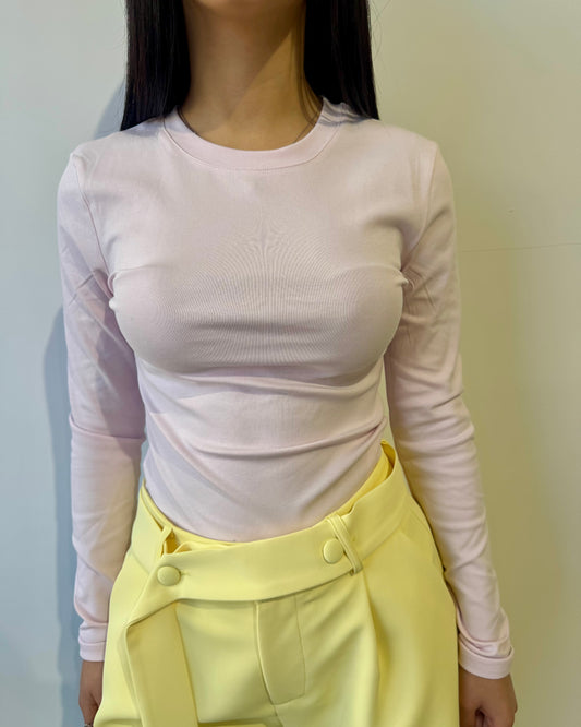 Tee cotone rosa Pastello