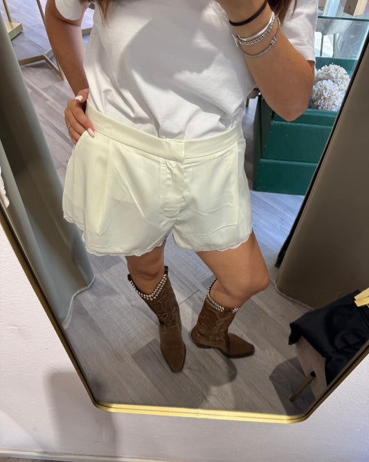 Pantaloncino Cami panna