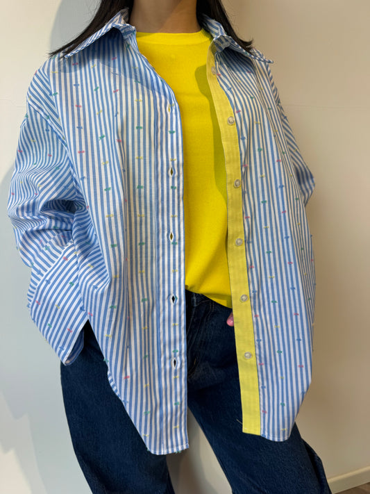 Camicia a righe Rainbow