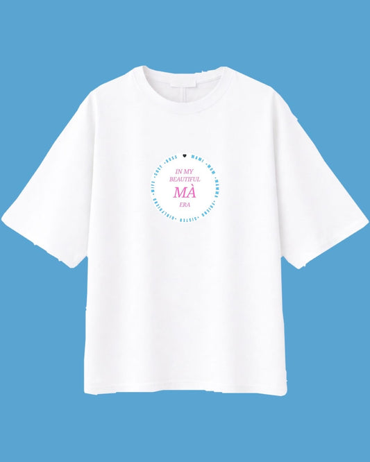 T-shirt MÀ blu/pink