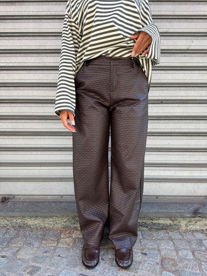 PANTALONI BOTTEGHINA MARRONI