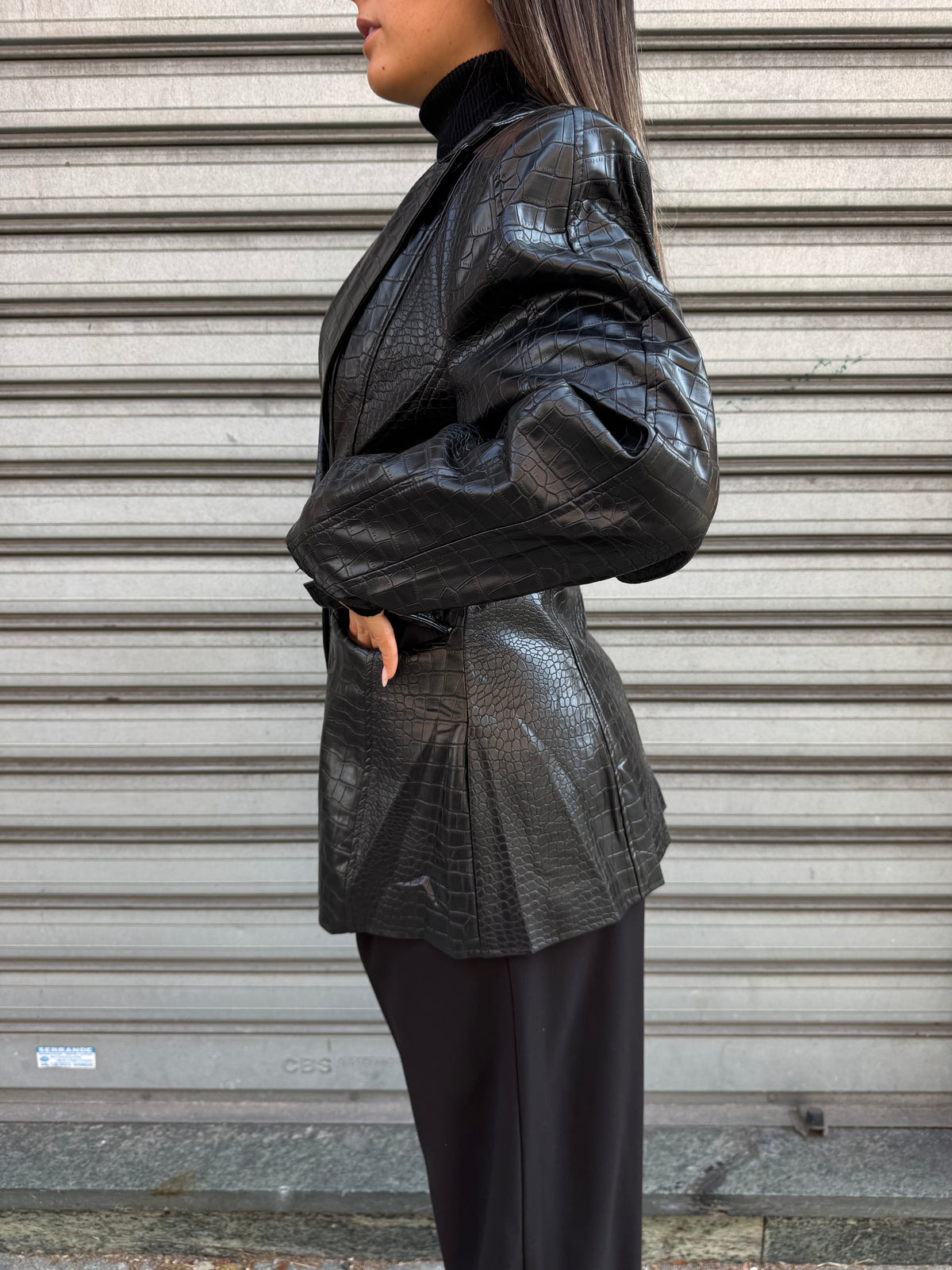 BLAZER CROCCO NERA