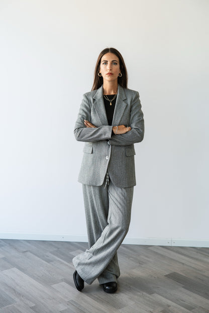 Panta Spigato Grigio