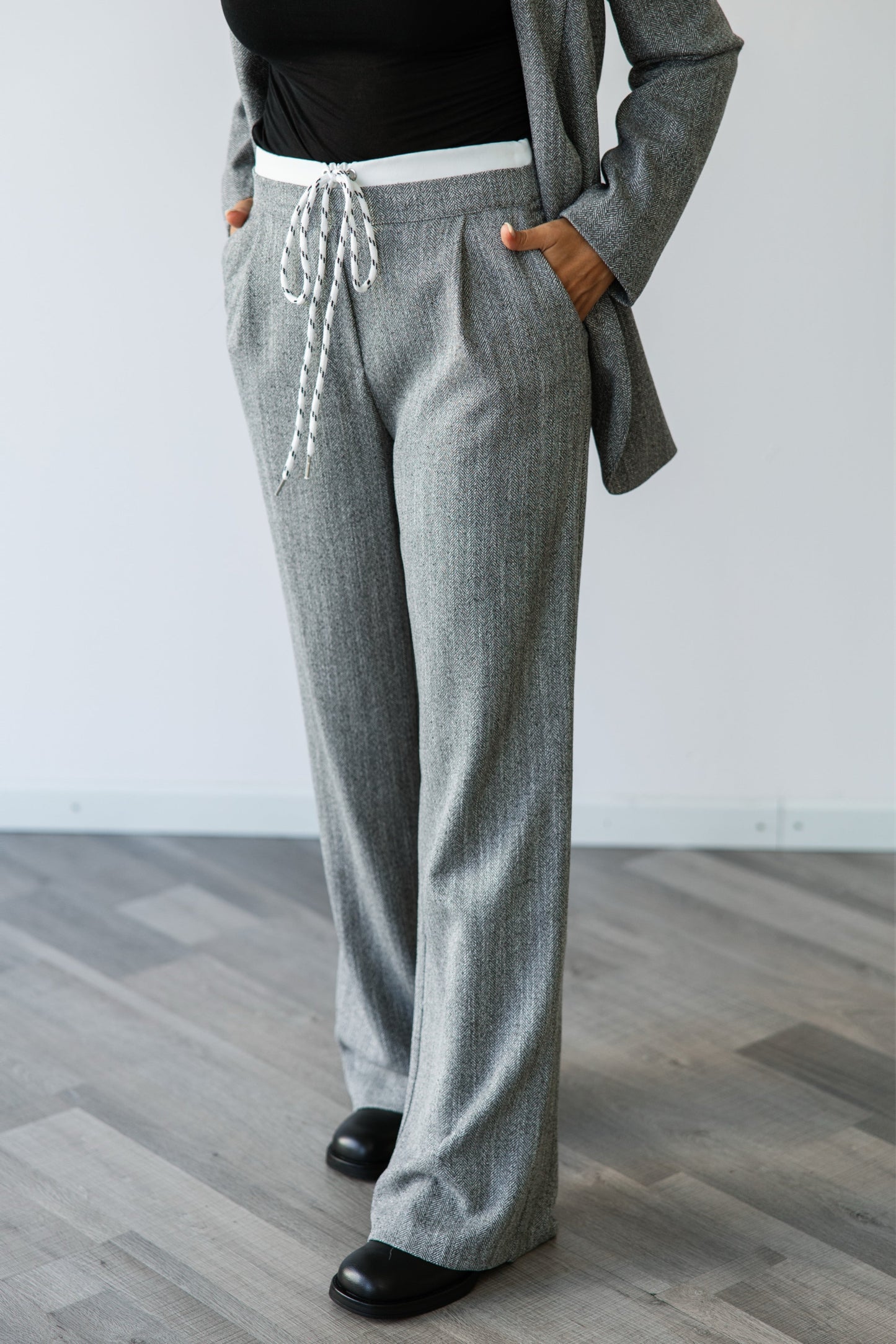 Panta Spigato Grigio