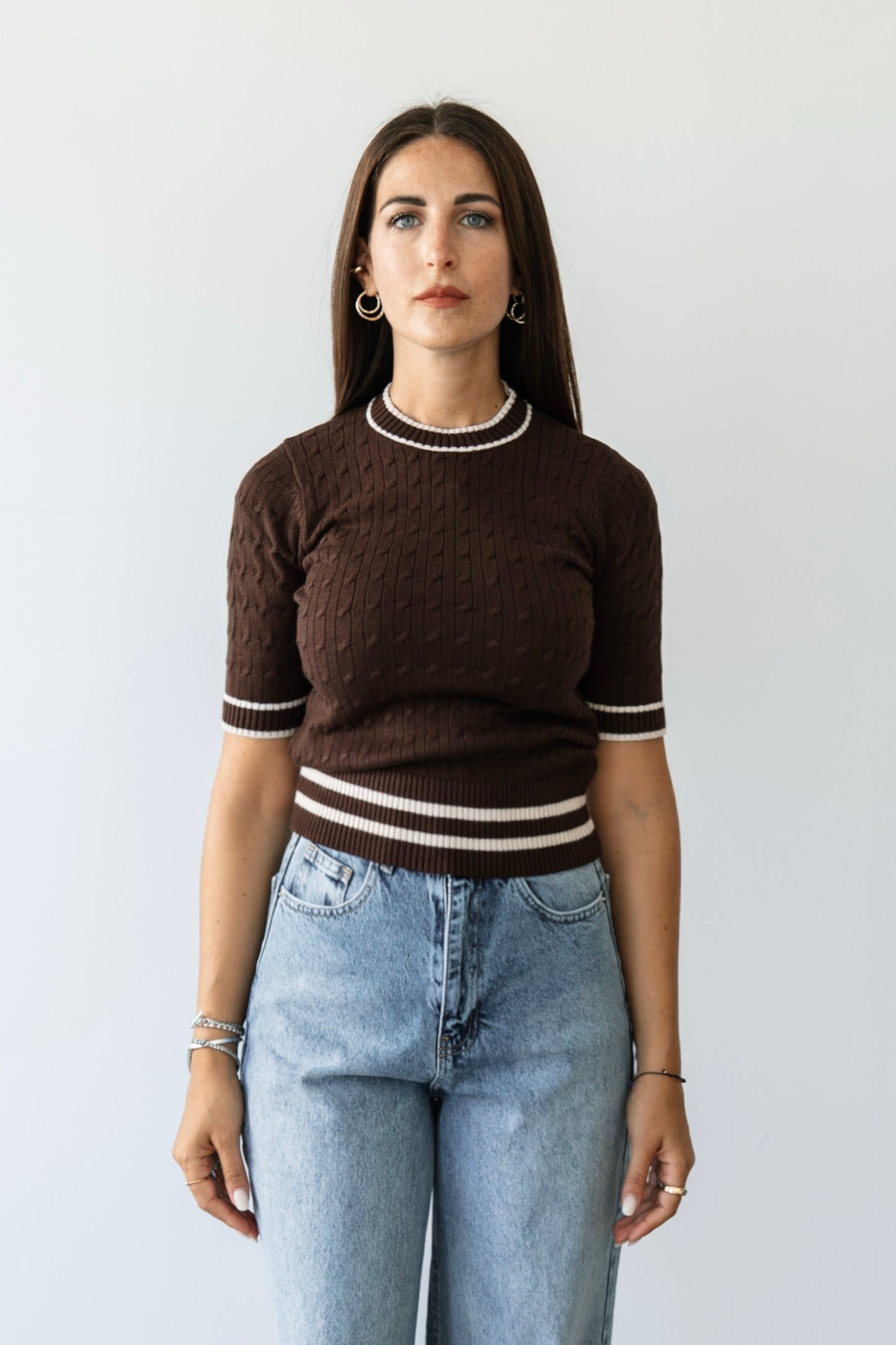 Maglioncino Tee marrone