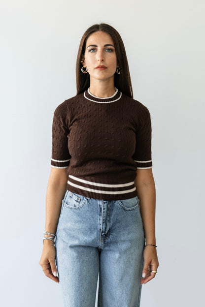 Maglioncino Tee marrone