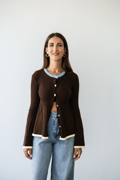 Maglioncino Dual  Marrone