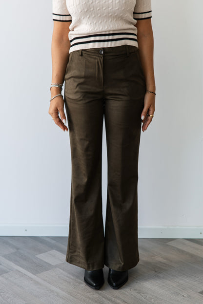 Pantalone Scamosciato