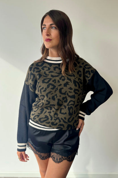 Maglia Leopard Military