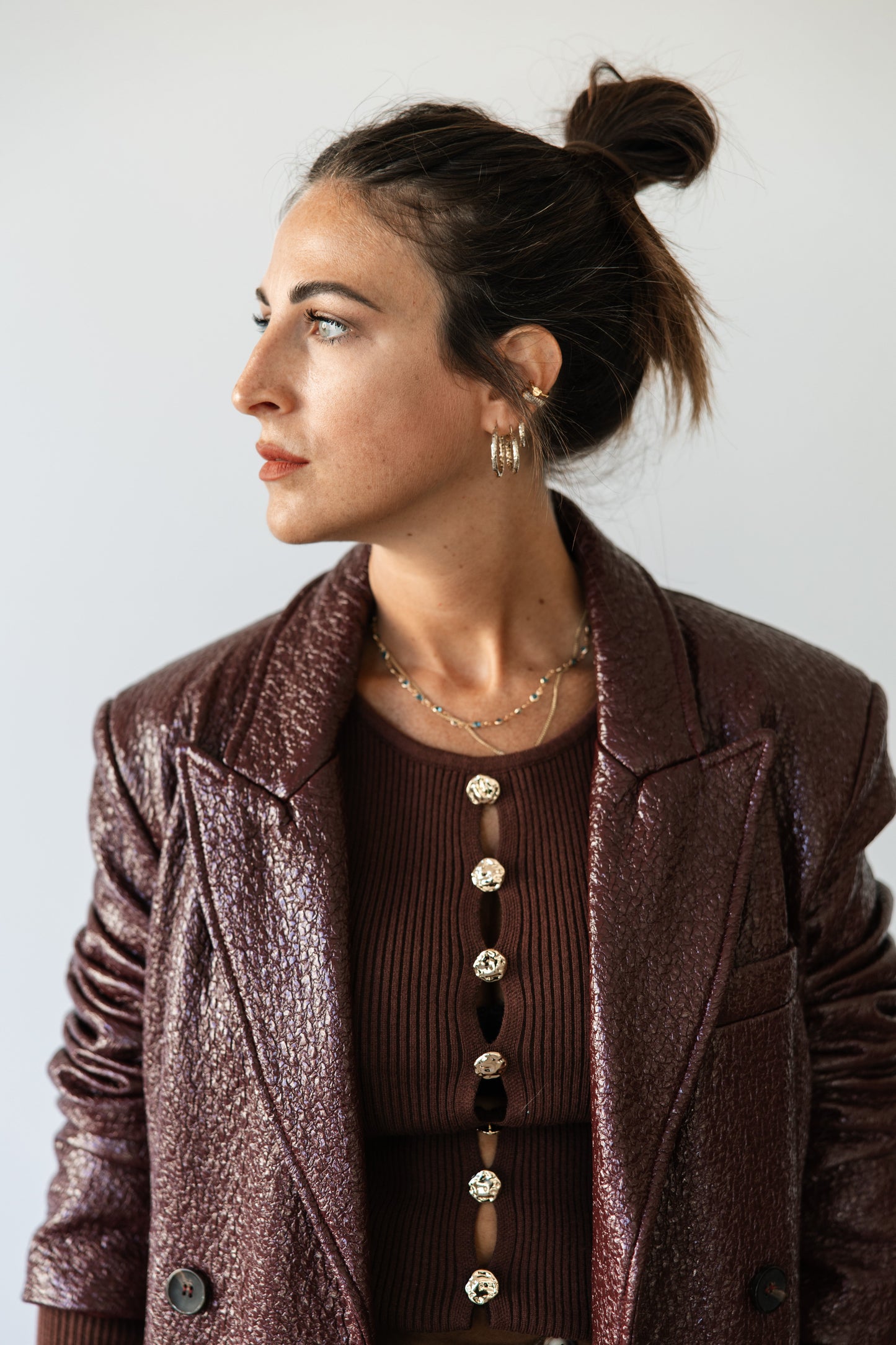 Cappotto Martellato Ecopelle