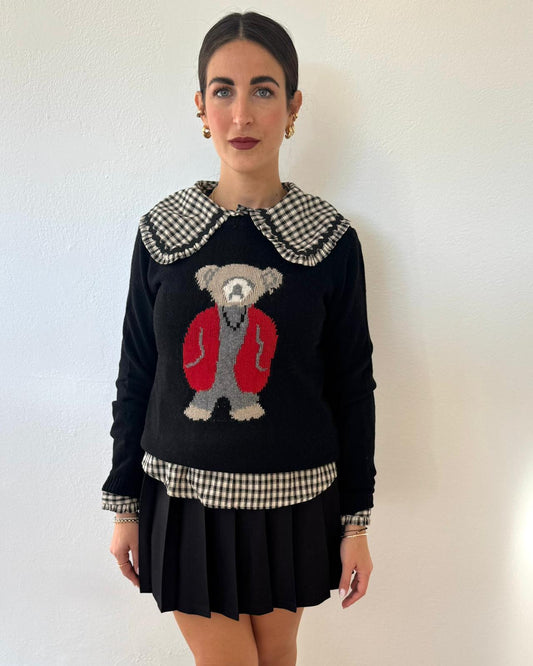 Maglioncino Bears Nero