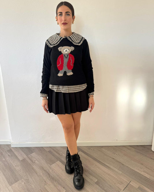 Maglioncino Bears Nero