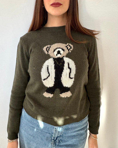 Maglioncino Bears Verde