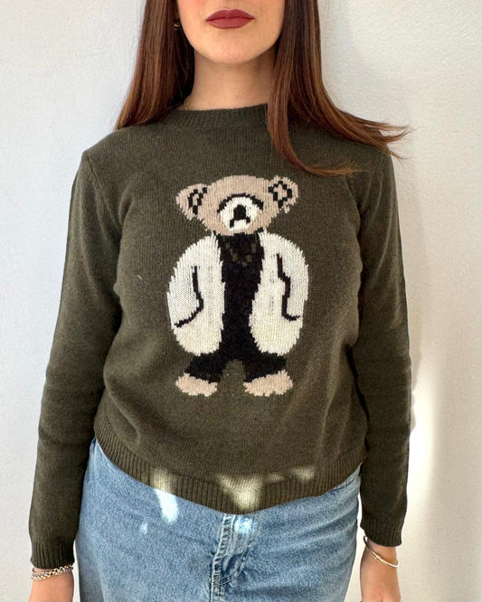 Maglioncino Bears Verde