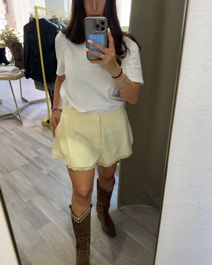 Pantaloncino Cami giallo